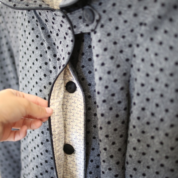 Marc Jacobs Polka Dot Wool Coat - Picture 8 of 12